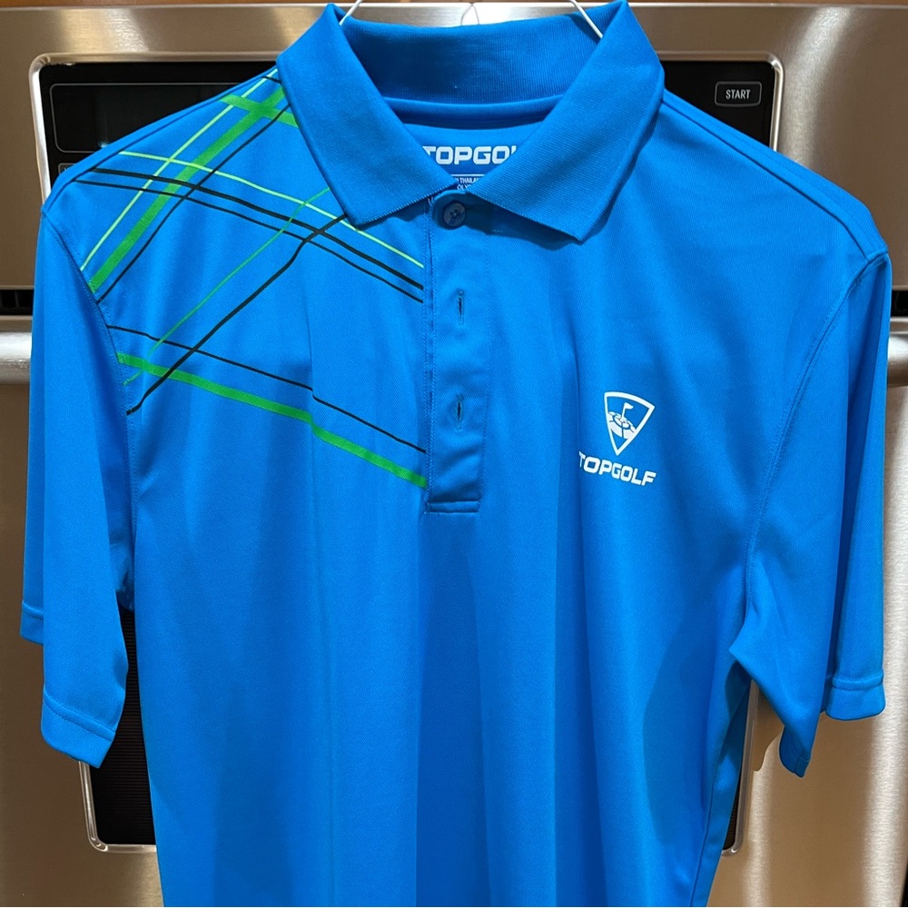 Topgolf dry-fit golf polo